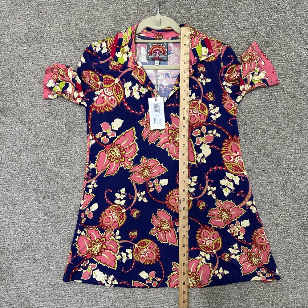 New Johnny Was Montreux Polo Swing Tunic Top‎ XS - Picture 7 of 8